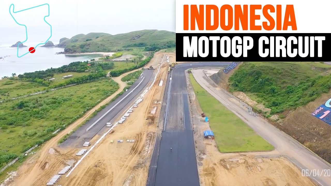 Indonesia Mandalika Circuit MotoGP Track - MotoGP 2021 Calendar - YouTube