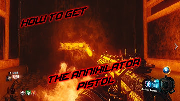 How To Get The Secret Annihilator Pistol On The Giant! - Black Ops 3 Zombies!