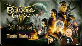 Pro Singer Reacts | Baldur's Gate 3 Soundtrack Analysis - "9 Blades"