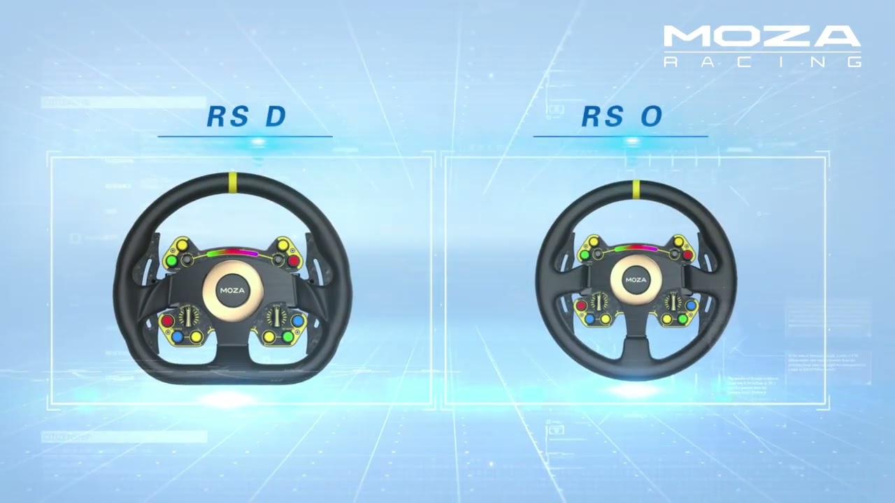 MOZA RS WHEEL EN（GTステアリング_イントロ） - YouTube