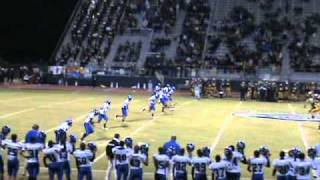 Mandeville v. Covington - Timmy Broussard open field tackle on kick-off