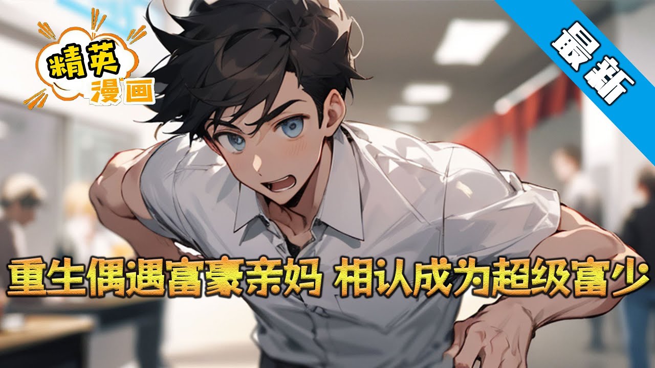 【最新】《重生偶遇富豪亲妈，相认成为超级富少》小时候被人贩子拐走，重生当天，医院偶遇失散多年富豪亲妈，和亲妈相认，他摇身一变成为超级富少。 #小说 #都市 #精英漫画