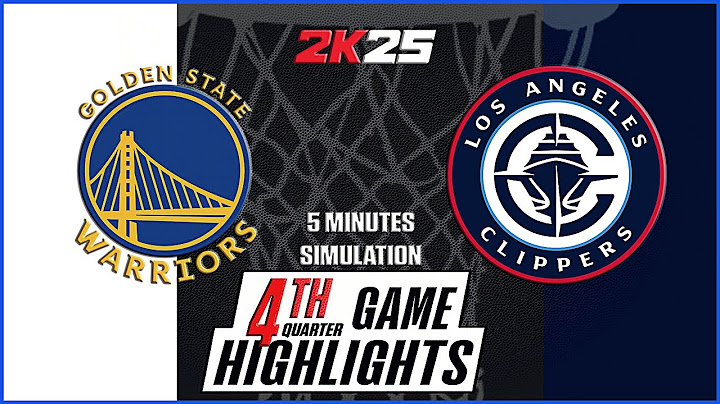 WARRIORS VS CLIPPERS  |  5 MIN. SIMULATION  |  NBA Full Game Highlights  |  PRE-SEASON NBA 2K26
