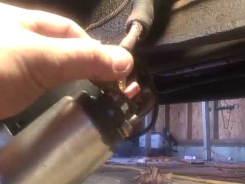 how to change a starter in a f150 - YouTube