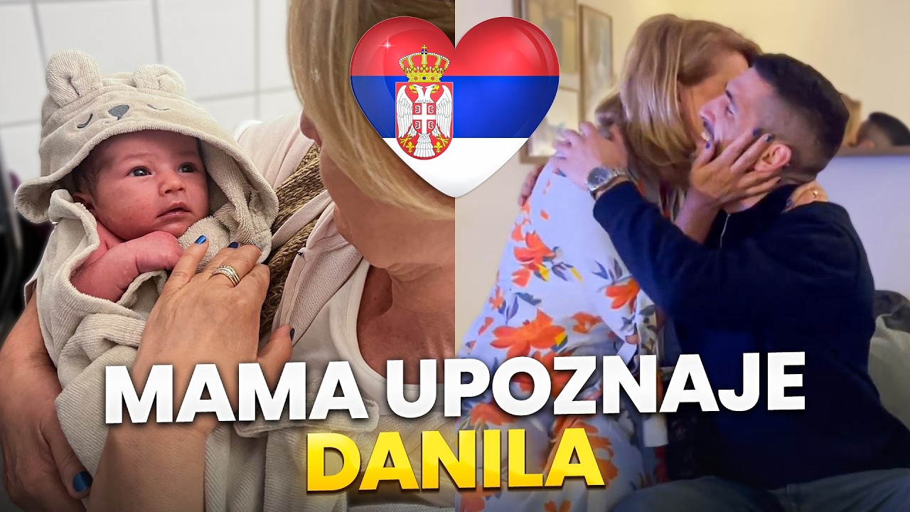 Mama stigla u Švedsku | *upoznaje Danila