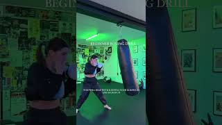 Beginner Boxing Drill |Try this At Home  #training #boxing #fightcamp #boxingworkout #boxingtraining