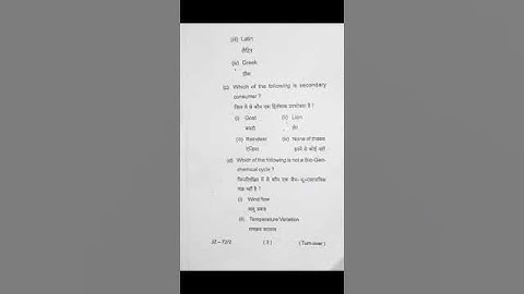 sem 3 geography honours question paper 5 session 2021-24 BBMKU UNIVERSITY. ...