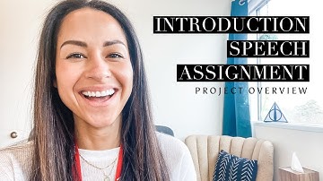 Introduction Speech Assignment - Project Overview