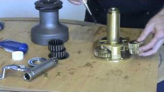How to service a Lewmar Ocean Winch