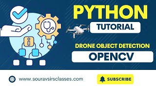 Drone Object Detection in OpenCV Python | AI Vision #OpenCV #Python #DroneAI #ObjectDetection