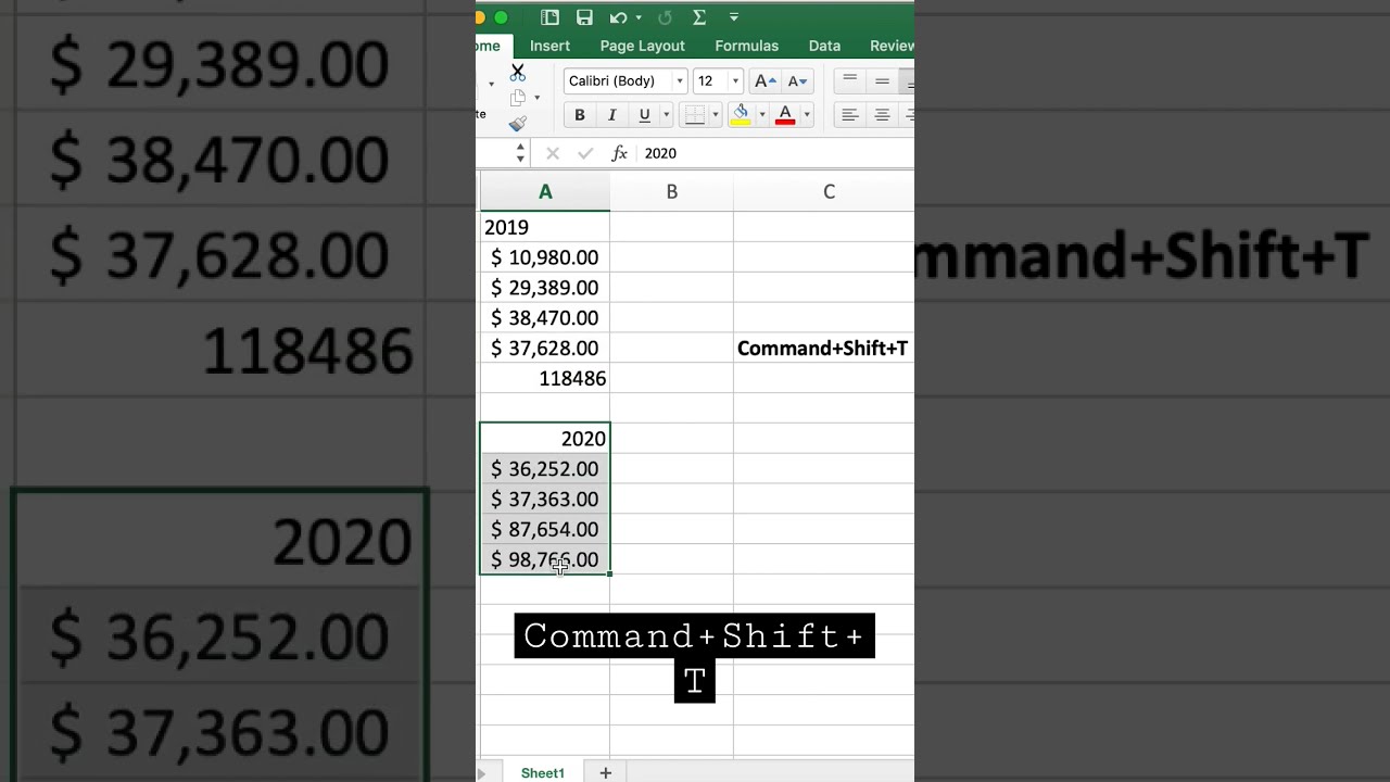 Autosum Shortcut Excel MAC shorts excel YouTube Autosum Shortcut Excel MAC shorts excel YouTube