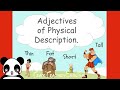 Adjectives (Physical Description) - English Vocabulary Kids - Play | Pause | Practice (Homeschool)