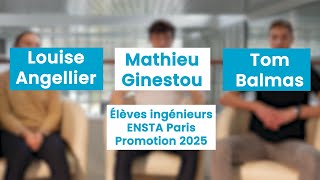Le Stage Opérateur À Ensta Paris Louise, Mathieu Et Tom Témoignent