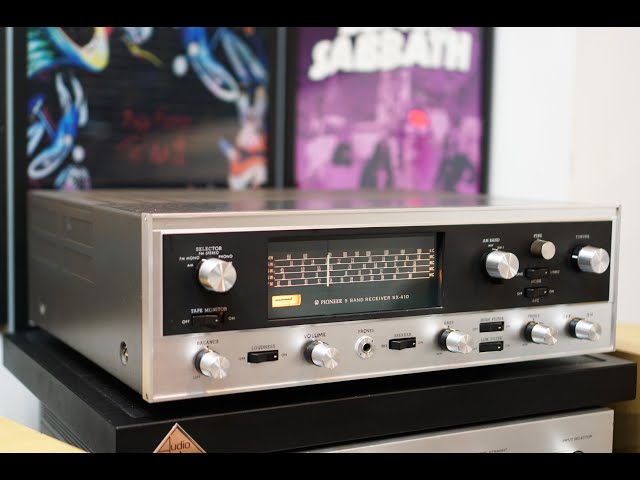Pioneer SX-410 Vintage Vacuum Tube Amplifier & Receiver Made in