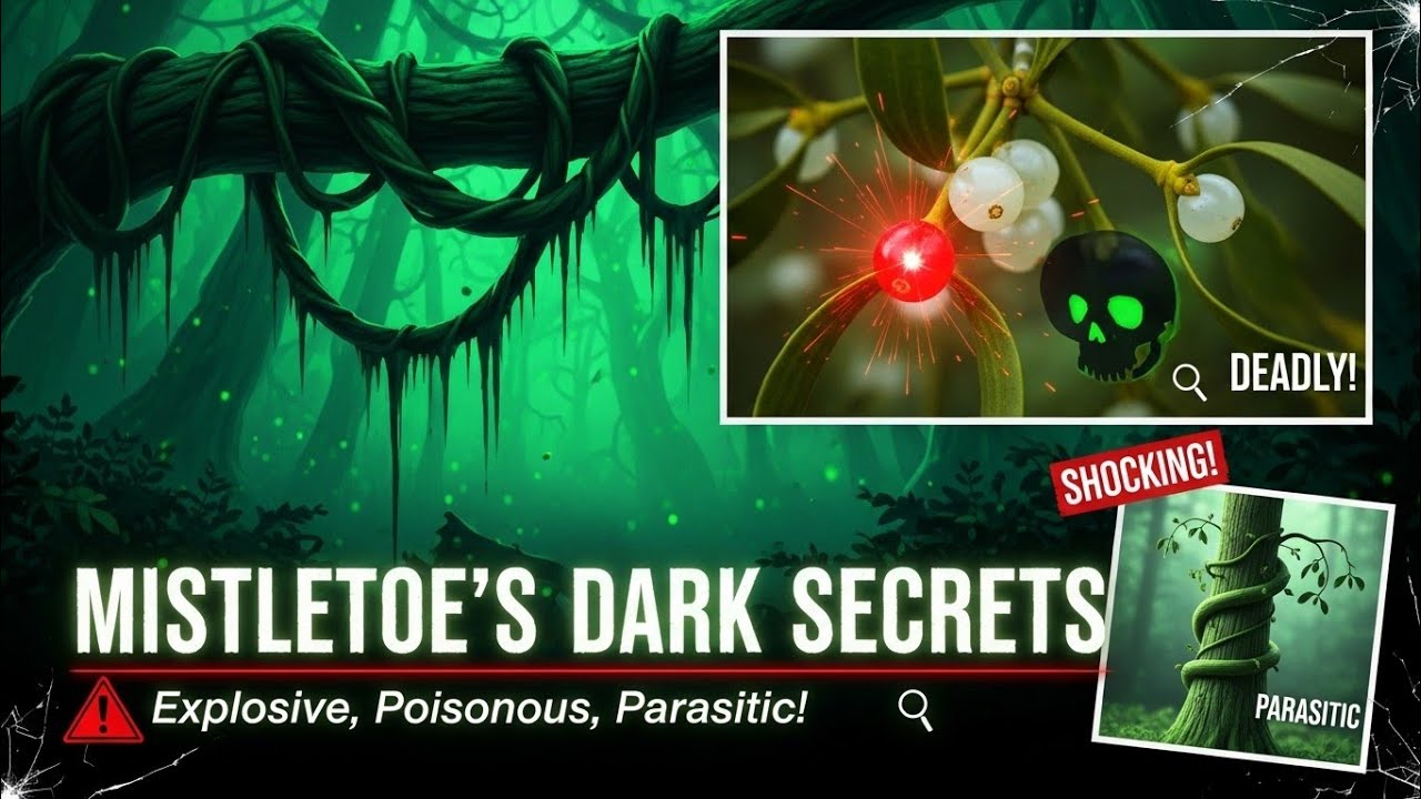 The Explosive, Poisonous, Parasitic Truth About Mistletoe