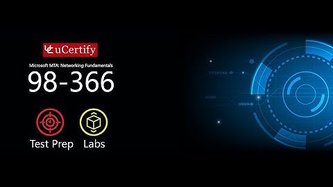 98-366-VT : MTA: Networking Fundamentals (Video Training)