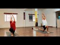 Yoga session 7 surya namaskar  chandra namaskar   yoga wellness center