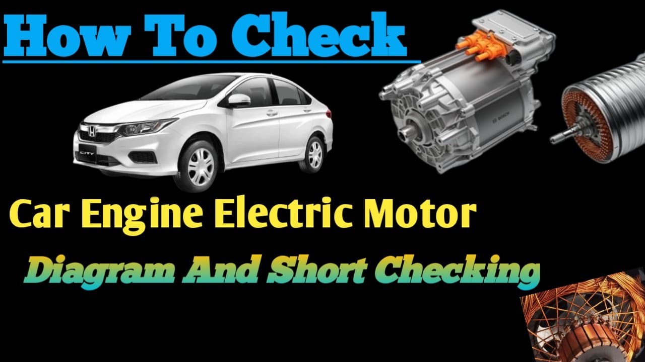 how to check Car Engine Motor Diagram and short checking (Drive Smart ...