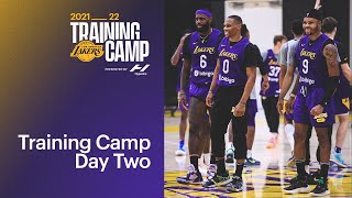Turning up the competition | Lakers Training Camp