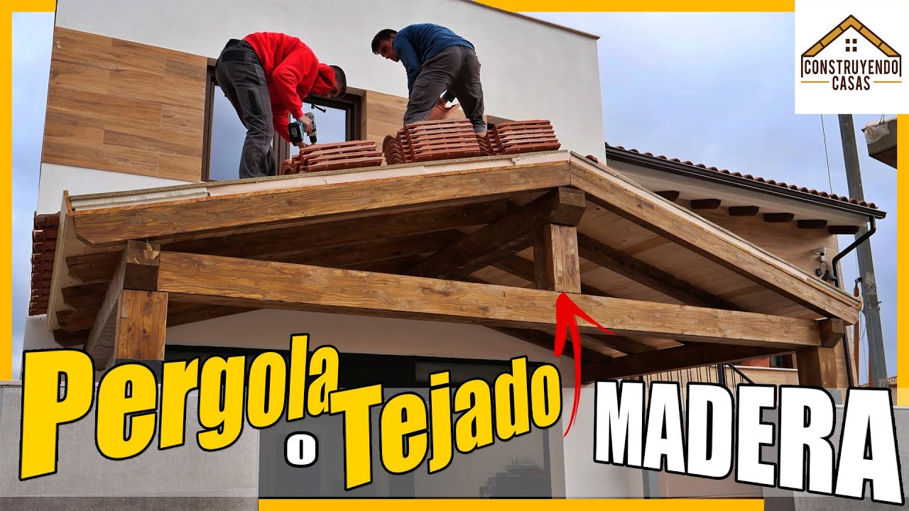 Como CONSTRUIR una PERGOLA de MADERA - TUTORIAL 2 