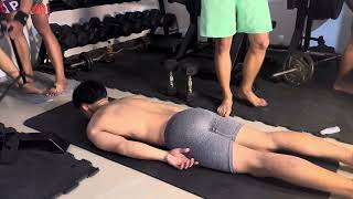 Hard Massage With Happy Ending After Workout