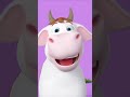 🐮 Elle est bizarre cette vache, non ?? | Vidéo drôle pour les enfants | HeyKids #shorts