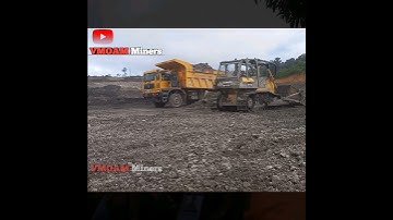 DT Liu Gong Dumping Material Over Burden in disposal area coal mining @vmoamminers247