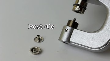 Quickly Attach Utility Spring Metal Snaps with KAMsnaps KX Multi-Funtional Snap Pliers Tool