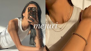 MEJURI | My everyday gold jewelry & favorite pieces