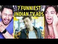 7 FUNNIEST INDIAN TV ADS - PART 6 (7LAB) | Reaction | Jaby Koay & Jackie Zender!