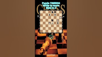 Chess puzzle series 🧩726/5334 #chess #chesspuzzleseries #puzzle #learnchesstactics #magnuscarlsen