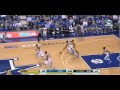 Julius randle uk rebound leads attack to cauleystein dunk 111013