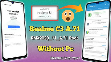 How to Root Realme c3 A.71 Latest Build RMX2020/2027/2021/A.71 Root Without Pc (Step by step)