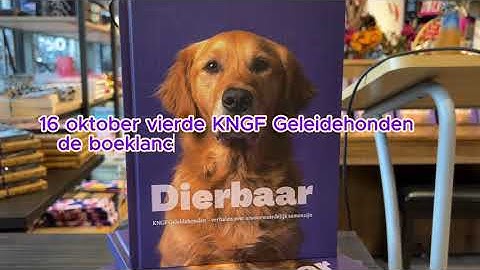 Boekpresentatie Dierbaar - 16 oktober 2025