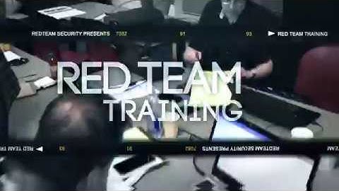 Full Force Red Team Training by Red Team Security Training