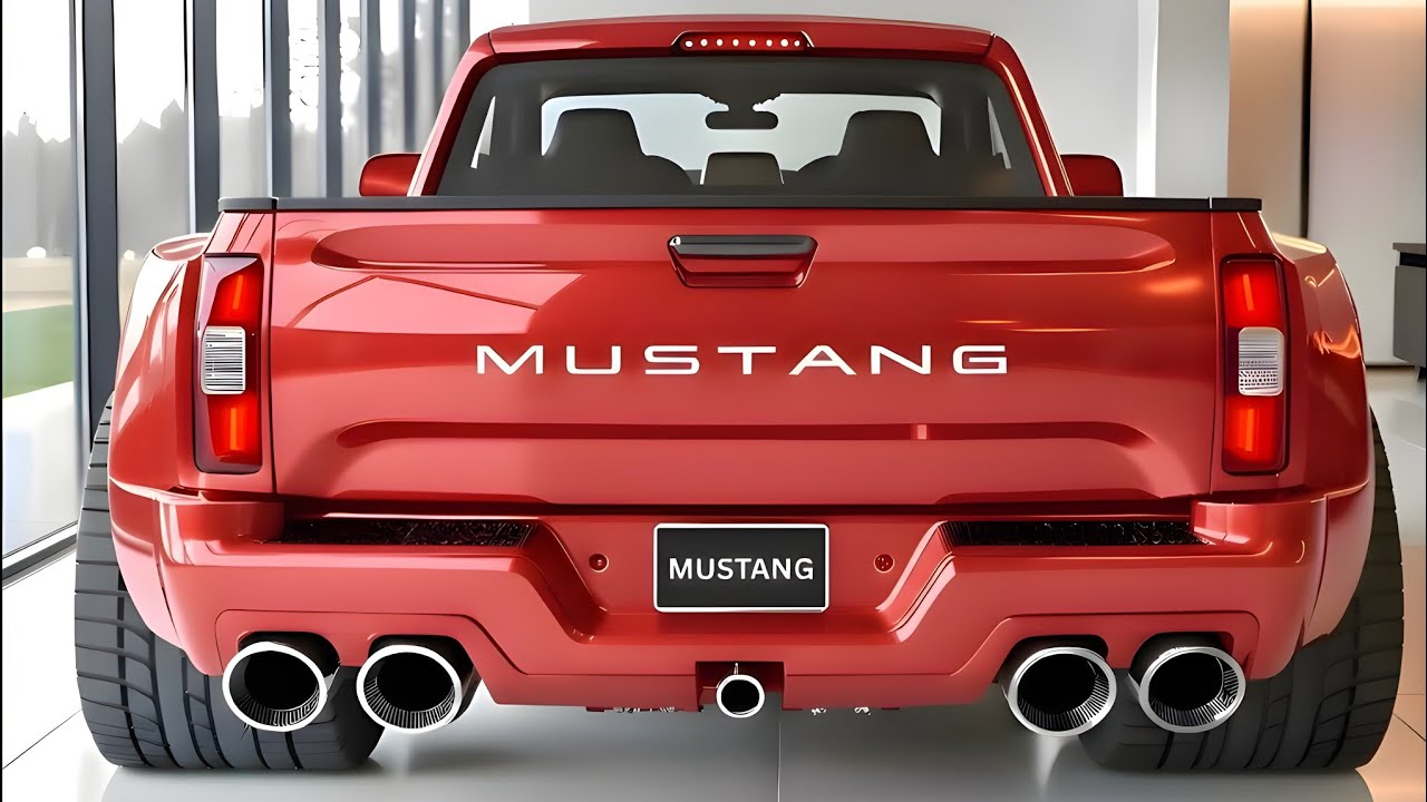 Ford Just Turned the Mustang into a Pickup — 2026 Mustang Truck Review