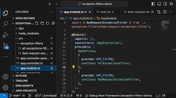 NestJS Exception Filters Examples: Global & Specific Filters Explained