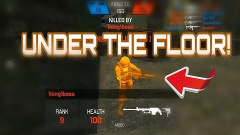 Under the Floor Hack (BULLET FORCE) - CAUGHT ON TAPE!