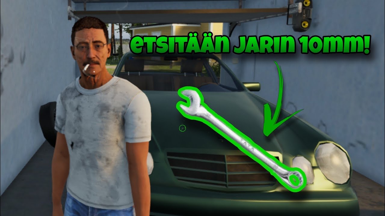 Etsitään Jarin 10mm! | finnish Cottage Simulator #4