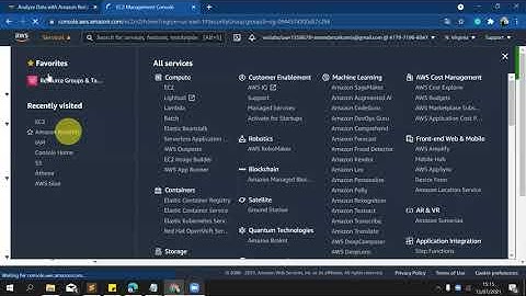 [AWS DATA ANALYTICS] Lab 4 - Analyze Data with Amazon Redshift
