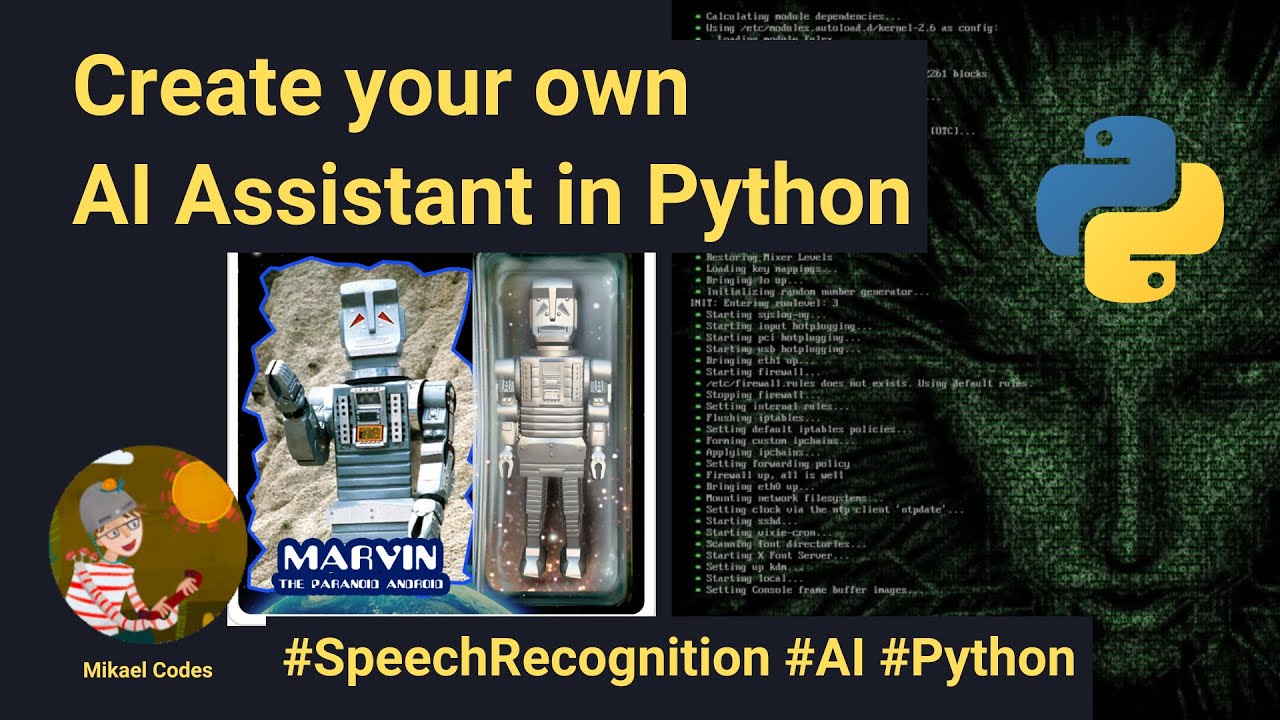 Create Your Own AI Assistant Python 2022 YouTube