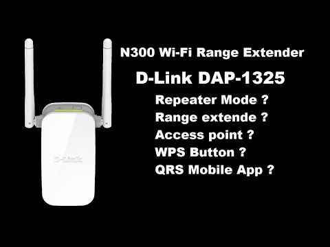 What is a repeater , d link wifi range extender dap 1325 complete installation (Urdu/Hindi)