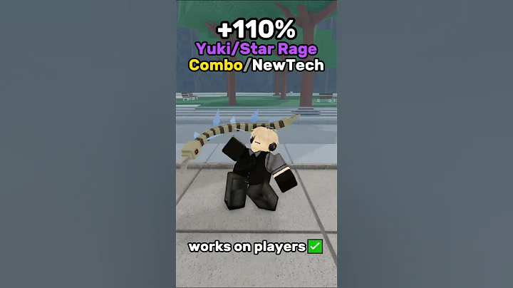 New Yuki/Star Rage +110% TECH/Combo   #jjs #jujutsushenanigans #roblox