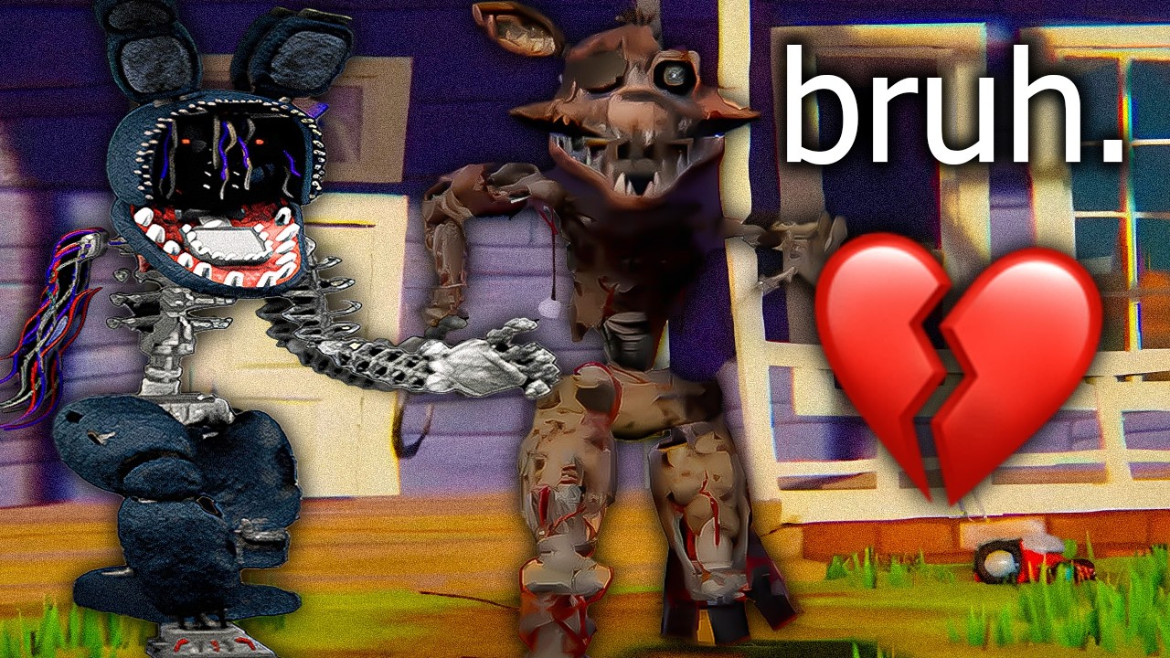 Привет, сосед, но они добавили Ignited Foxy и Ignited Bonnie...