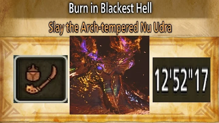 Monster Hunter Wilds - Burn in Blackest Hell - Insect Glaive - Solo - Free Challenge Quest