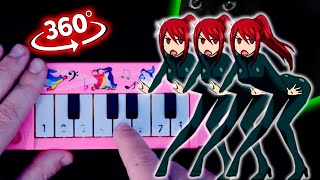 toca toca toca / 하카순 토카토카 댄스 / 1$ piano in 360° VR