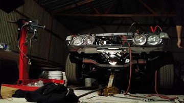 Ford 302 first start open headers