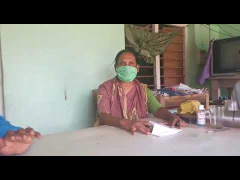 Mukti volunteer at the President's office at Namkhana