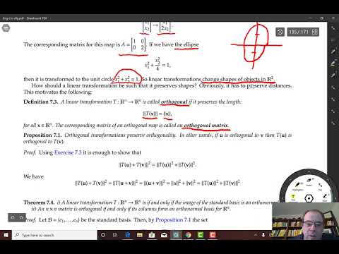 Orthogonal Transformations