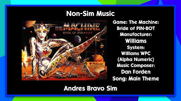 The Machine: Bride of PIN•BOT (Pinball - Williams 1991) - Main Theme